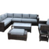 8 Piece Summerliving L-shaped sectional set - Image 10